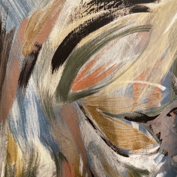 Vintage Blair Long Sleeve Brushstroke Blouse Size S - Picture 6 of 7